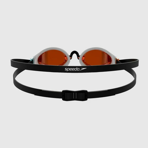 Speedo - Goggles Racing Speedsocket 2 Mirror White Gold 4 Speedo - Goggles Racing Speedsocket 2 Mirror White Gold - Image 2