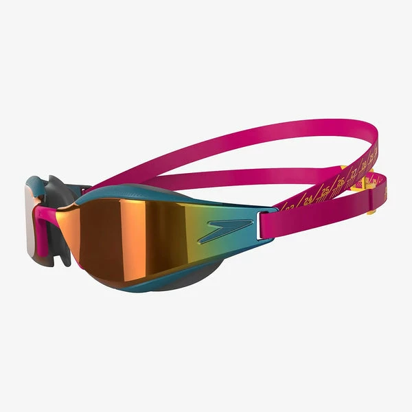 Speedo - Fastskin Goggles Hyper Elite Mirror Red/Blue 5 Speedo - Fastskin Goggles Hyper Elite Mirror Red/Blue - Image 3