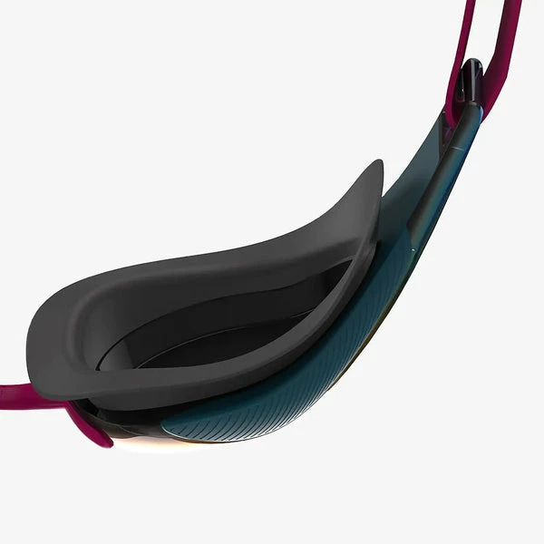 Speedo - Fastskin Goggles Hyper Elite Mirror Red/Blue 4 Speedo - Fastskin Goggles Hyper Elite Mirror Red/Blue - Image 2