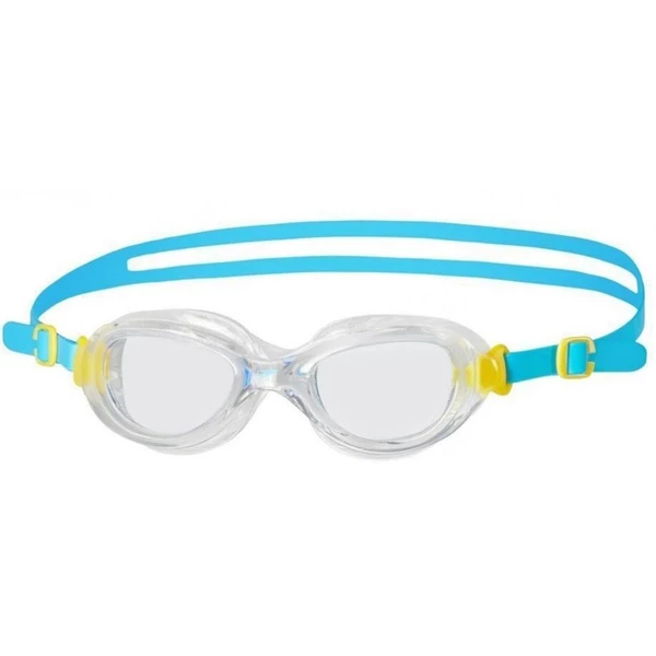 Speedo - Goggles Junior Futura Classic Turquoise Yellow 4 Speedo - Goggles Junior Futura Classic Turquoise Yellow - Image 2