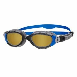 Zoggs - Goggles Predator Flex Polarized Ultra Reactor Grey/Blue/Black -Swimming Goggles Store Zoggs Predator Flex Polarized Ultra Goggle Goggles Black Blue Coppe SS20 337847 grande 3