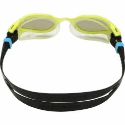Aquasphere - Goggles Kaiman EXO blue Titanium Mirrored lens yellow black -Swimming Goggles Store aquasphere kaiman exo 1175699 grande 1