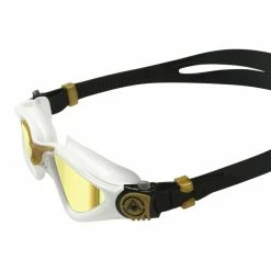 Aquasphere - Goggles Kayenne GoldWhite Titanium Mirror -Swimming Goggles Store ep1220975lmg 3 grande