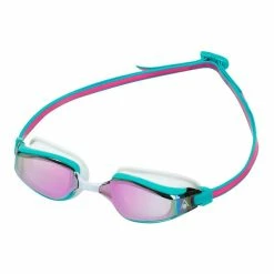 Aquasphere - Goggles Fastlane Mirrored Lens Pink/Turquoise