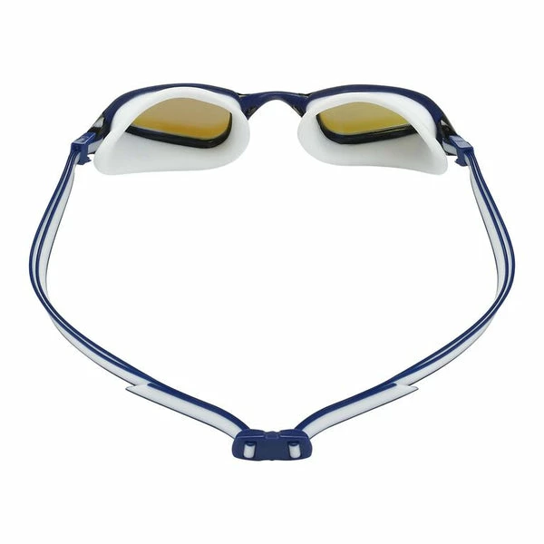 Aquasphere - Goggles Fastlane Blue Titanium Mirrored Lens Blue & White 6 Aquasphere - Goggles Fastlane Blue Titanium Mirrored Lens Blue & White - Image 4