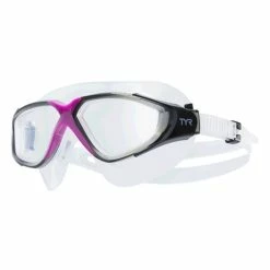 TYR - Goggles Rouge Adult Swim Mask Women's Fit Clear/Purple
