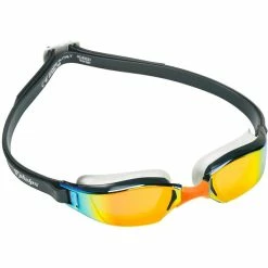 Michael Phelps - Goggles XCEED Grey/Orange Titanium Mirror